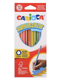 Карандаши цветные «Supercolor», Carioca, 12 цветов