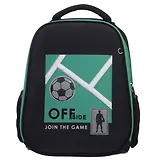 Ранец "ERGONOMIC Classic-Офсайд" 37*29*17см, 2отд.,  EVA, нагрудн.стяжка, светоотраж.элементы, 2 кармана