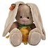 Игрушка мягкая Budi Basa, Зайка Ми в желтом сарафане с морковой (малыш), 13см - 0