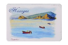 Магнит картон Сопки Брат и Сестра (Находка) (МК/183/001)