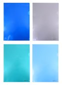 Папка -уголок «Ice Metallic» А4, пластик, непрозрачная, в ассортименте, Erich Krause - 1