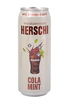 Напиток газированный HERSCHI Cola со вкусом Мятной Колы, 450 мл (ж/б)