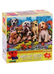 Пазл 48 Super 3D KidsЛучшие друзья (Who Dunit!).