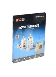 Конструктор 3D Лондонский мост (Tower Bridge) (124393) (41шт) (41х10,5х16см) (3D Puzzle Hao Tian)