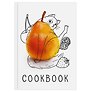 Книга для записи кул.рецептов А5 96л "СЛАДКИЙ КОТИК" 7БЦ, мат.ламинация, тиснение фольгой