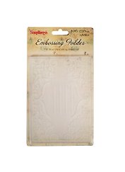 Форма для эмбоссирования Приглашение (SCB20022735) (106х150мм) (ScrapBerry`s) (блистер)