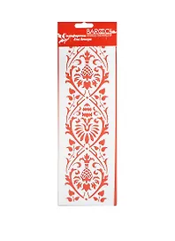 Трафарет пластик многораз. Бордюр Классический ананас (АН3831600) (Б-018) (10х32см)