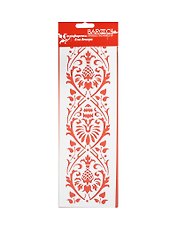 Трафарет пластик многораз. Бордюр Классический ананас (АН3831600) (Б-018) (10х32см)
