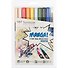 Брашпен Tombow ABT Manga Set Shonen 2 в 1, 10 штук - 0
