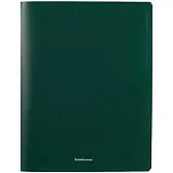 Папка 2кольца А4 "Matt Classic" 24мм, пластик, зеленый, Erich Krause