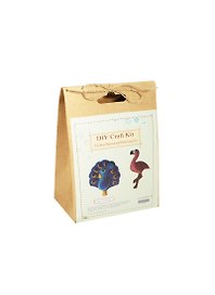 Набор для шитья игрушки DIY Craft Kit Павлин и фламинго (ЕХВ 5039   ) (15035107) (упаковка)