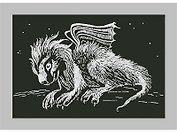 Гравюра Дракончик (516520) (Забавка) (Царапка)