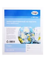 Холст на картоне "Студия", 30*35см, 100% хлопок, мелкое зерно, Гамма