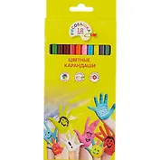 Карандаши цветные Рисовашка, 12 цветов