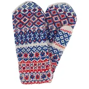 Варежки «Русский орнамент», 18 размер