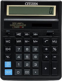 Калькулятор 12-разрядный настольный, SDC-888 TII, Citizen