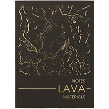 Записная книжка «Materials. Lava» А6, 80 листов в точку, Listoff