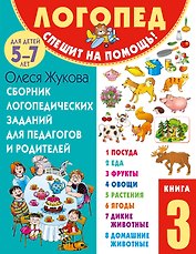 Сборник логопедических заданий для педагогов и родителей. Книга 3