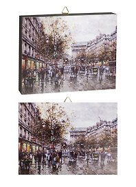 Картина Осенний Париж Бульвар (54R2_45) (15х20)