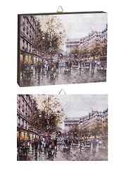 Картина Осенний Париж Бульвар (54R2_45) (15х20)