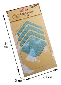 Конверты крафт 4шт в асс, 10,5*7см, (C22002940-941)