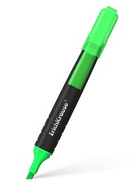 Текстовыделитель «Liquid H-30» зелёный, с жидкими чернилами, Erich Krause