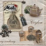 Салфетки Maki бум. сервировочные Чай (SLOG006501) (33х33) (20шт) (3сл)