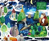 Блокнот для художественных идей. Лесная река от дизайнера Карины Кино (твёрдый переплёт, 96 стр., 240х200 мм)