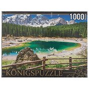Пазл 1000 Konigspuzzle Италия Озеро Радуги (ГИК1000-8261) (коробка)