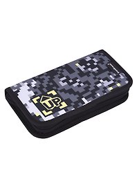 Пенал 1отд. "Pixel Game" с наполнением, 110*205*25, полиэстер, ErichKrause