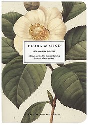 Тетрадь общая «Flora. Камелия», 48 листов в клетку, A5 - Be Smart