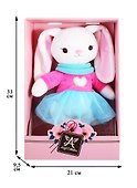 Мягкая игрушка Angel Collection Зайка Мишель в свитшоте (28 см) (681490) (коробка) - 1