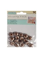 Набор для творчества, Бусины Craft Deco тыковка, 1,2см