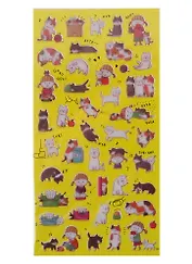 Наклейки бумажные Котята 17042