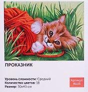 Картина по номерам Проказник 30*40 RL121