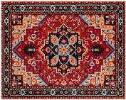 Кристальная (алмазная) мозаика  "ФРЕЯ"ALPD-139 на подрамнике "Персидский ковер"50 х 40 см
