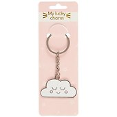 Брелок My lucky charm Облачко с закрытыми глазками (металл) (12-07150-8723489) - 1
