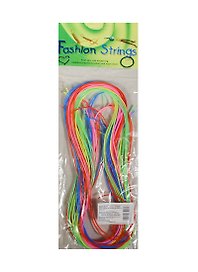 Набор трубочек для плетения яркие (514685) (20 шт.) (1м) (Fashion Strings) (упаковка)