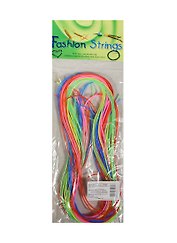 Трубочки для плетения, яркие, 1 м, 20 штук, Fashion Strings