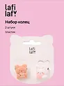Набор колец Мишка и Кролик (2шт) (пластик) (12-03907-B31) (Lafilaf)