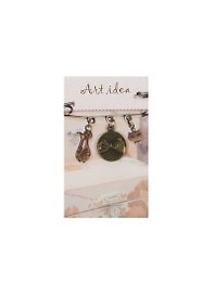 Кулоны в асс.2 Подвеска круглая Две КТ Кисти рук (QA 8160) (14021294) (упаковка)