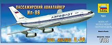 Сборная модель ЗВЕЗДА, Самолет, Ил-86, 1:144