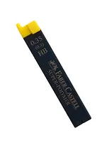Грифели для механических карандашей Faber-Castell "Super-Polymer", 12шт., 0,35мм, HB