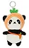 Брелок Панда Кигуруми (фрукты) (текстиль) (13 см) (12-00702-003) - 0