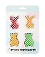 Нашивки Мишки, Зайки (термонаклейки)