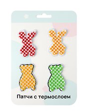 Нашивки Мишки, Зайки (термонаклейки)