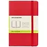 Записная книжка Moleskine Classic Pocket, нелинованная, красная, 96 листов, А6 - 0