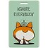 Чехол для карточек Корги с короной Ignore everybody (ДГ2019-201) - 0