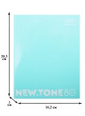 Тетрадь общая «NEWtone Pastel», 80 листов в клетку, А5, в ассортименте - Hatber - 1