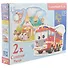 Пазл Castorland Пожарная команда 9*15эл, 28*20см В-020058 - 1